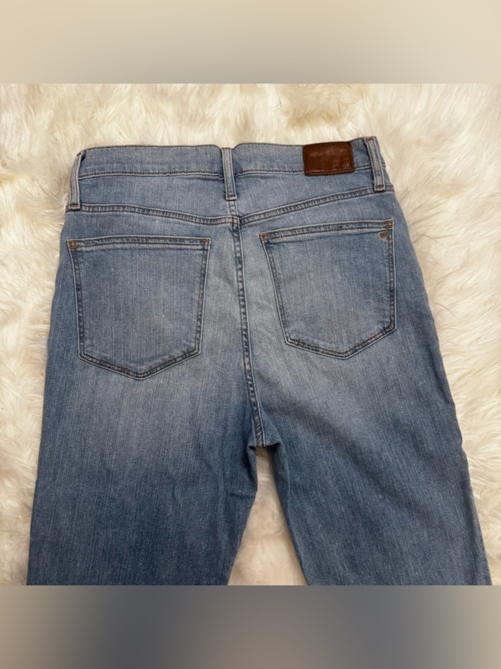 Madewell Classic Straight Jeans Light Wash High Rise Size 29 - Picture 10 of 12
